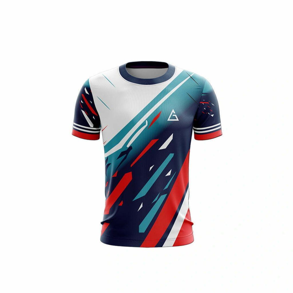 Custom Sports Jersey Manufacturer in India | Premium Cricket & Team Jerseys web front round neck